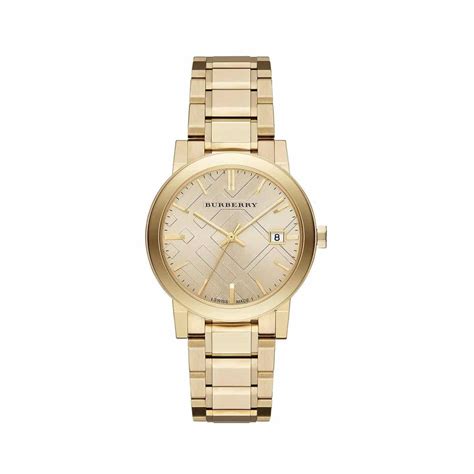 Burberry The City Champagne Dial Gold